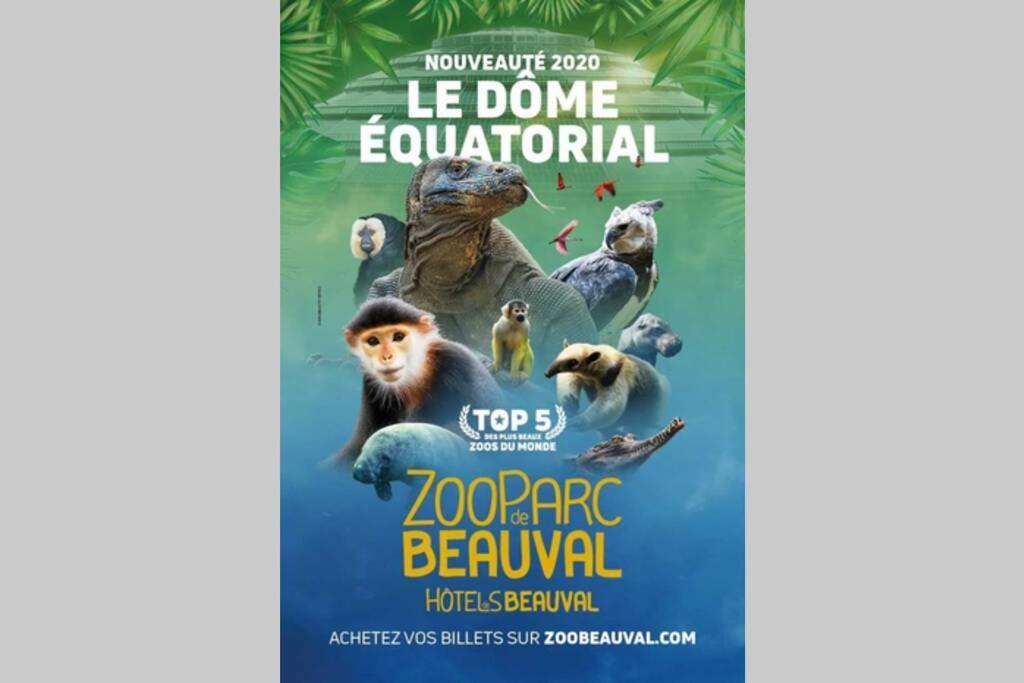 Les Bruyeres De Jeanne Et Rene Zoo De Beauval A 20Min,Chateaux Tout Inclus Fontguenand Kültér fotó